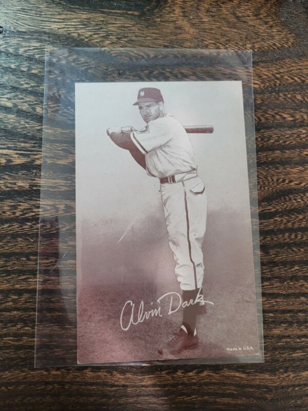 1947 EXHIBITS ALVIN DARK BOSTON BRAVES