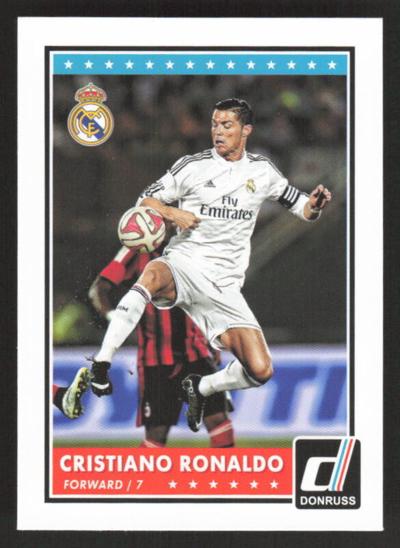 2015 DONRUSS CRISTIANO RONALDO 1 MINT SOCCER REAL MADRID CF