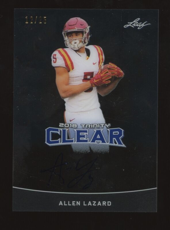 2018 LEAF TRINITY ALLEN LAZARD CA-AL1 CLEAR AUTO BLUE RC 12/25 IOWA STATE