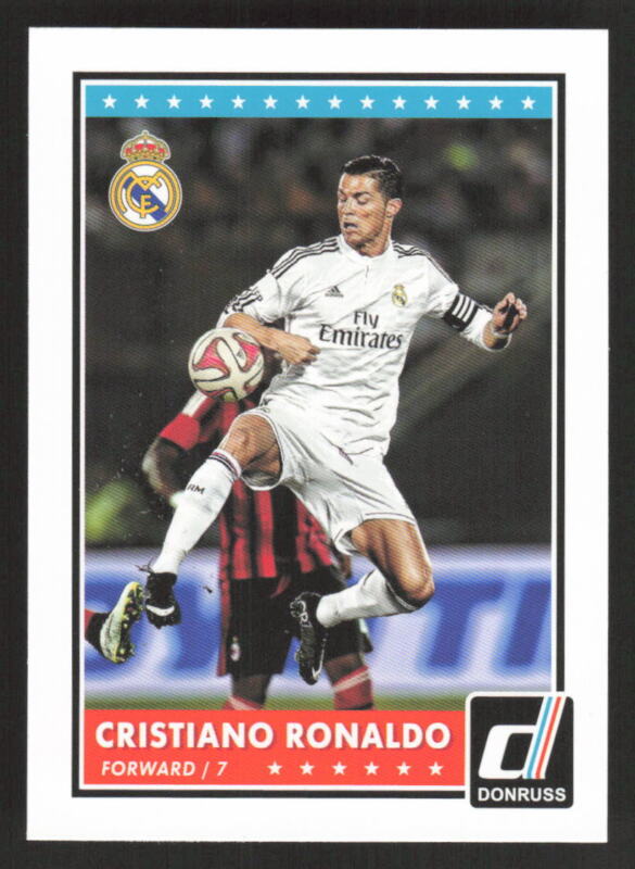 2015 DONRUSS CRISTIANO RONALDO 1 MINT SOCCER REAL MADRID CF