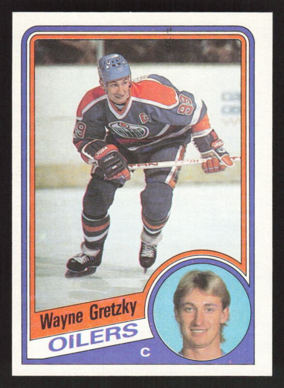 1984 TOPPS WAYNE GRETZKY 51 MINT HOCKEY EDMONTON OILERS