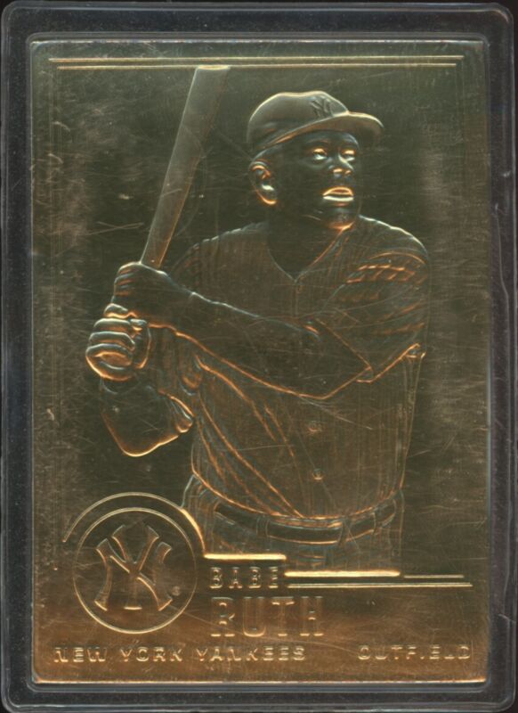 1996 CMG WORLDWIDE BABE RUTH 30 MINT BASEBALL NEW YORK YANKEES
