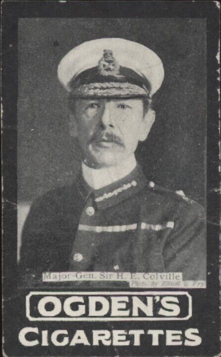 1901 OGDEN'S CIGARETTES MAJOR GENERAL SIR H.E. COLVILLE GOOD MILITARY LEADING