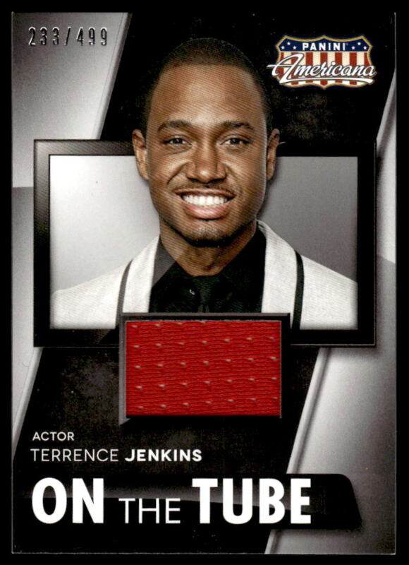 2015 PANINI AMERICANA TERRENCE JENKINS MM-TJ WORN MATERIAL 233/499 BURLESQUE