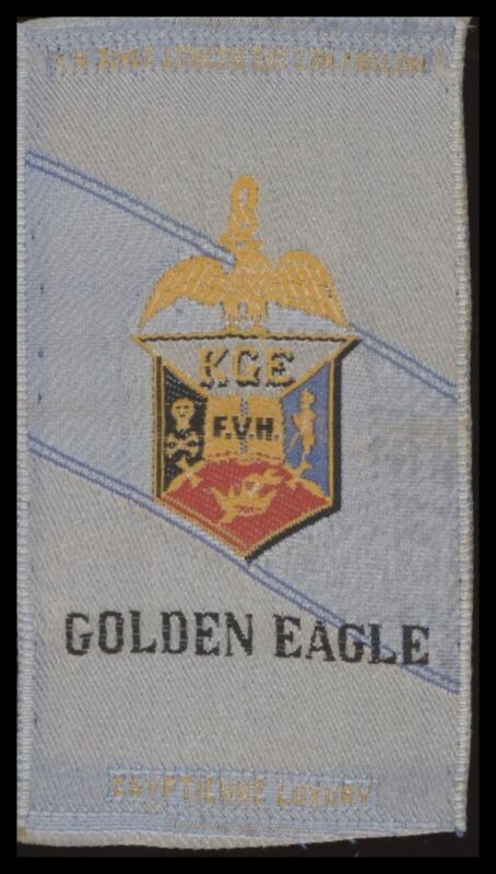 1910 S17 GOLDEN EAGLE NNO EXMT SILKS ATC MEDALS