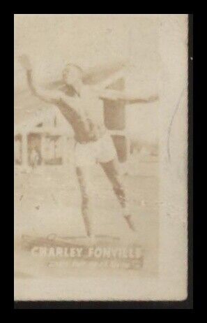 1948 TOPPS MAGIC PHOTOS CHARLIE FONVILLE 12E GOOD R714-27 CHAMPIONS TRACK FIELD