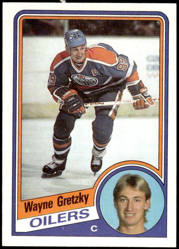 1984 TOPPS WAYNE GRETZKY 51 MINT HOCKEY EDMONTON OILERS