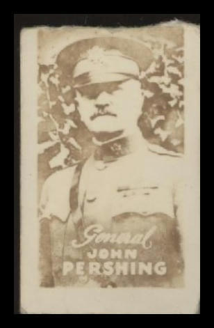 1948 TOPPS MAGIC PHOTOS JOHN J. PERSHING 4O PR R714-27 AMERICAN MILITARY LEADER