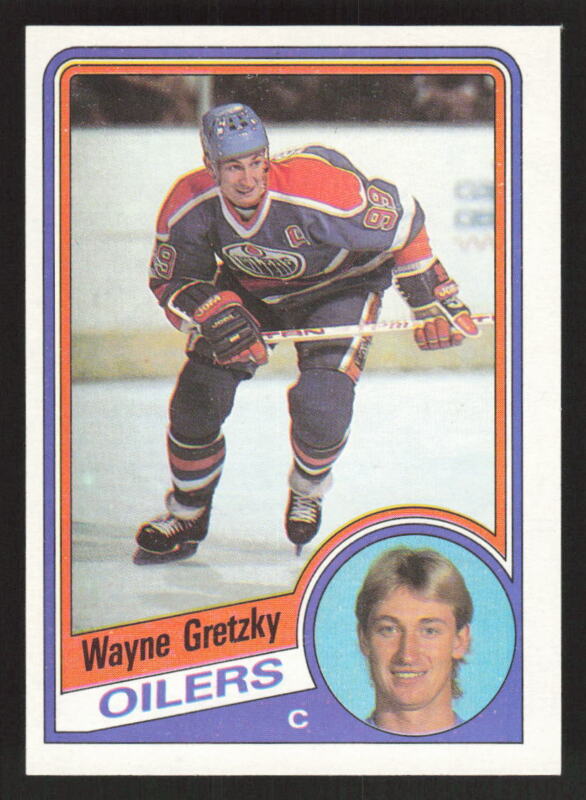 1984 TOPPS WAYNE GRETZKY 51 MINT HOCKEY EDMONTON OILERS