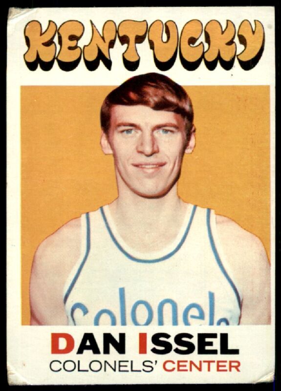 1971 TOPPS DAN ISSEL 200 VG RC BASKETBALL KENTUCKY COLONELS