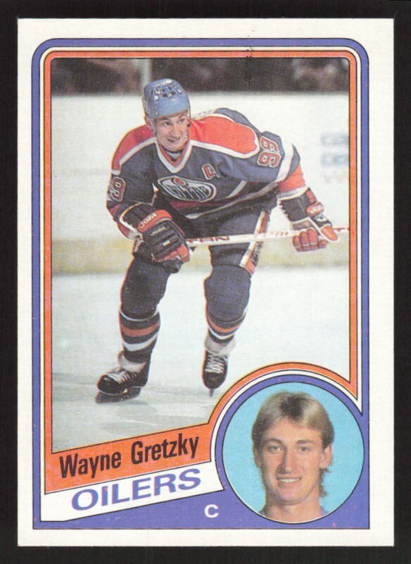 1984 TOPPS WAYNE GRETZKY 51 MINT HOCKEY EDMONTON OILERS