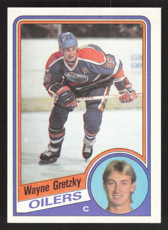 1984 TOPPS WAYNE GRETZKY 51 MINT HOCKEY EDMONTON OILERS