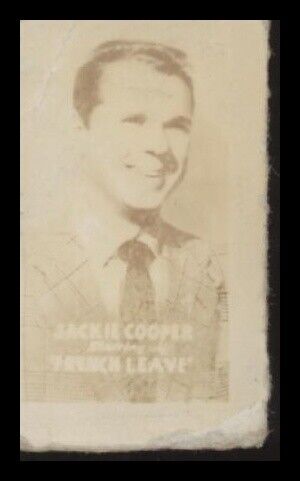 1948 TOPPS MAGIC PHOTOS JACKIE COOPER 7J GOOD R714-27 MOVIE STARS ENTERTAINER