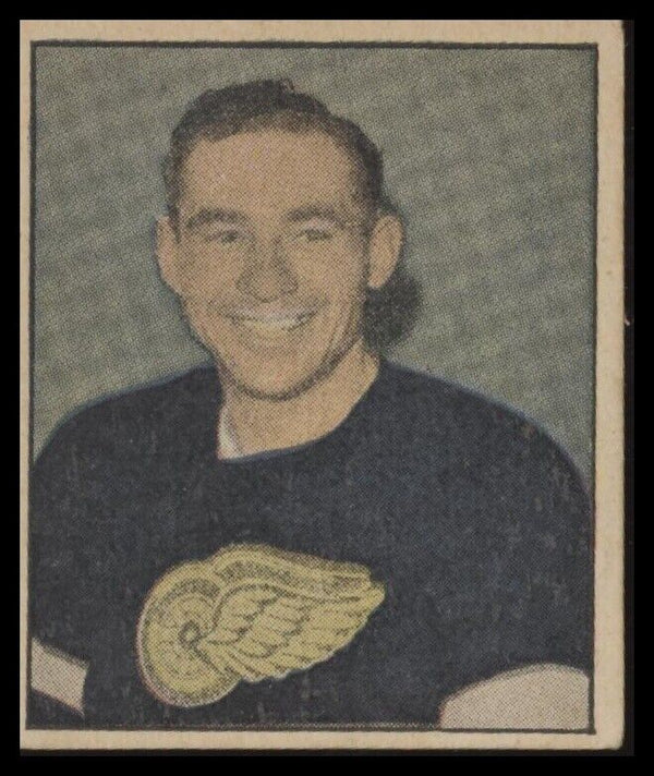 1951 BERK ROSS JACK STEWART 2- 16 EX HOCKEY DETROIT RED WINGS