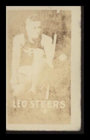 1948 TOPPS MAGIC PHOTOS LEO STEERS 2E VG R714-27 CHAMPIONS TRACK AND FIELD