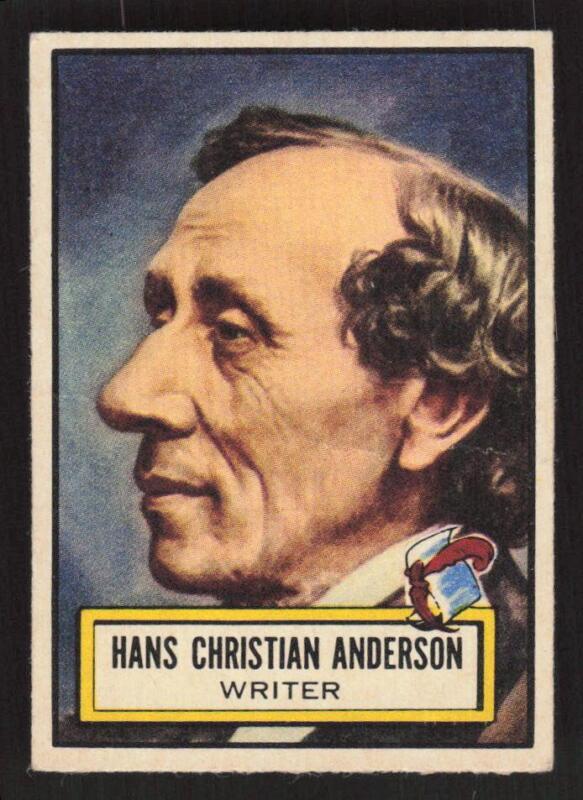 1952 TOPPS LOOK 'N SEE HANS CHRISTIAN ANDERSON 89 VG WRITER