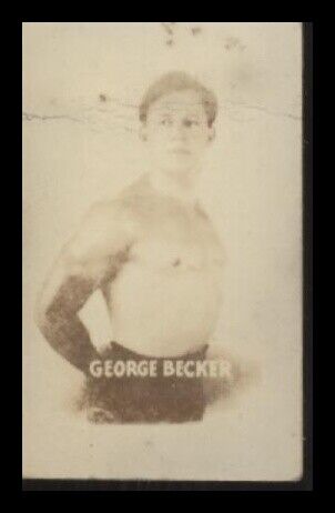 1948 TOPPS MAGIC PHOTOS GEORGE BECKER 7D GOOD R714-27 CHAMPIONS WRESTLING