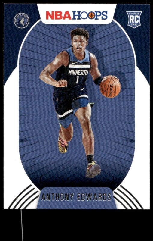 2020 HOOPS ANTHONY EDWARDS 216 MINT RC BASKETBALL MINNESOTA TIMBERWOLVES