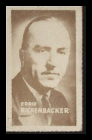 1948 TOPPS MAGIC PHOTOS EDDIE RICKENBACKER 4L VG R714-27 PIONEERS AVIATION