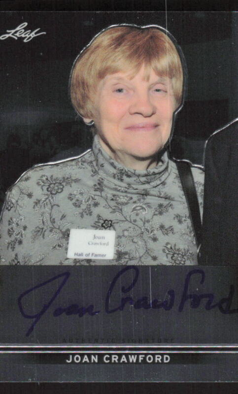 2012 LEAF METAL JOAN CRAWFORD BA-JC2 MINT AUTOGRAPH BASKETBALL USA