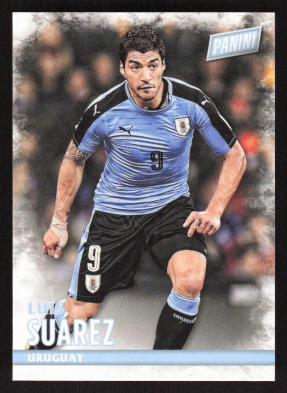 2016 PANINI BLACK FRIDAY LUIS SUAREZ 36 MINT SOCCER FC BARCELONA