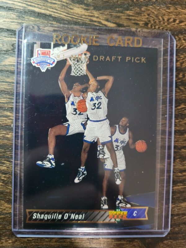 1992 UPPER DECK SHAQUILLE O'NEAL RC ROOKIE BASKETBALL ORLANDO MAGIC