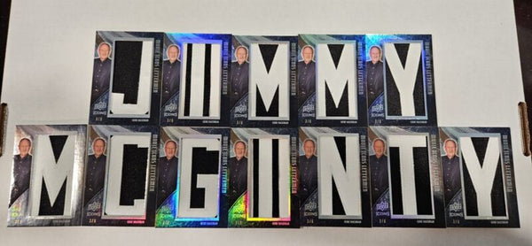 2008 UPPER DECK ICONS GENE HACKMAN JIMMY MCGINITY COMPLETE 3/6 THE REPLACEMENTS