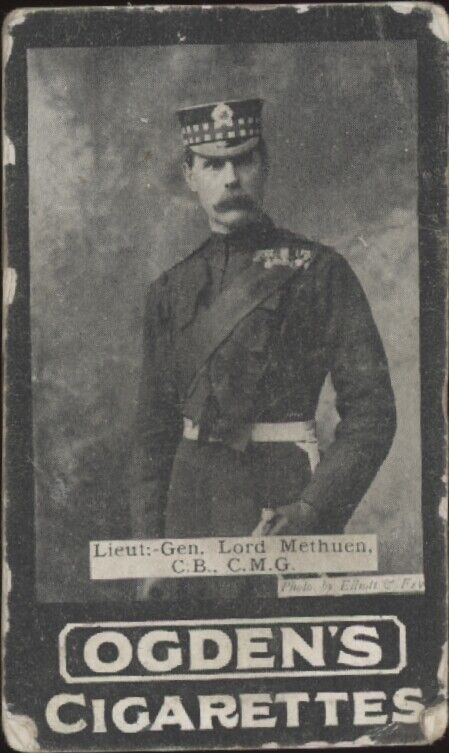 1901 OGDEN'S CIGARETTES LIEUTENANT GENERAL LORD METHUEN FAIR MILITARY LEADING