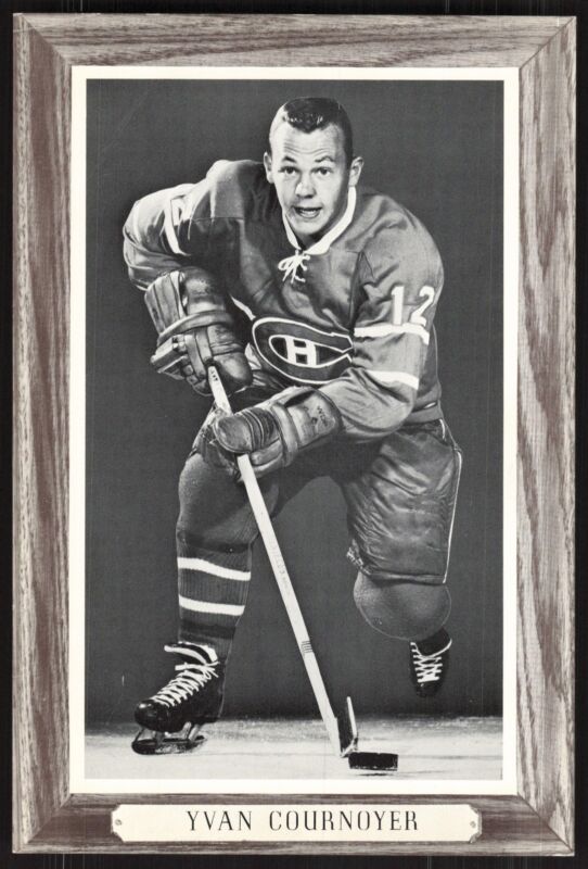 1964-67 BEE HIVE PHOTOS YVAN COURNOYER EX GROUP 3 HOF RC BEEHIVE CANADIENS