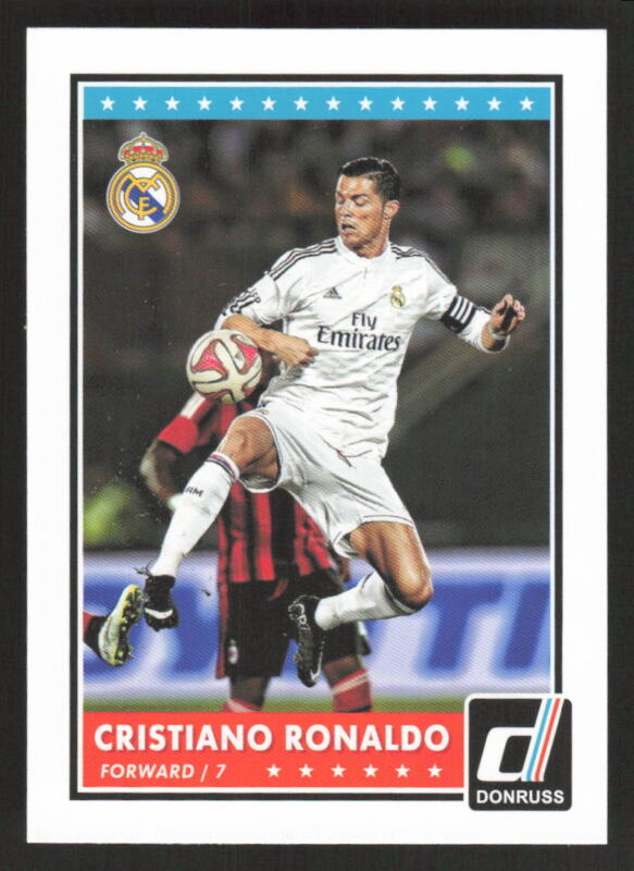 2015 DONRUSS CRISTIANO RONALDO 1 MINT SOCCER REAL MADRID CF