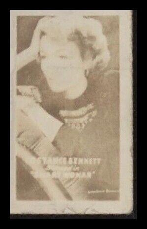 1948 TOPPS MAGIC PHOTOS CONSTANCE BENNETT 38J VG R714-27 MOVIE STARS ENTERTAINER