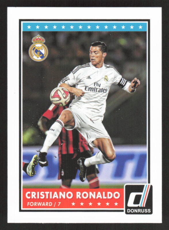 2015 DONRUSS CRISTIANO RONALDO 1 MINT SOCCER REAL MADRID CF