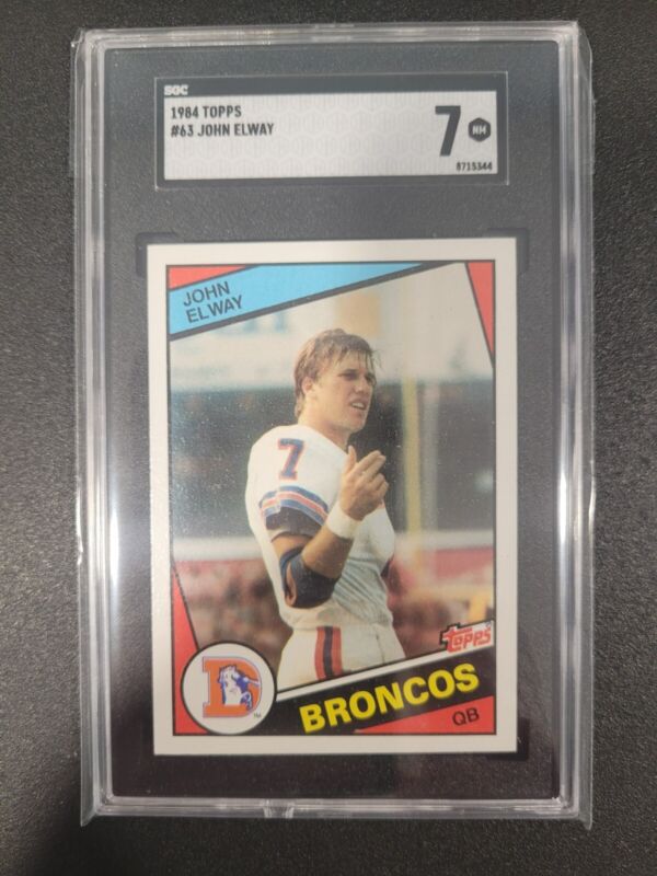 1984 TOPPS COMPLETE SET MARINO SGC 6 ELWAY SGC 7HOF RCS FOOTBALL EXMT+