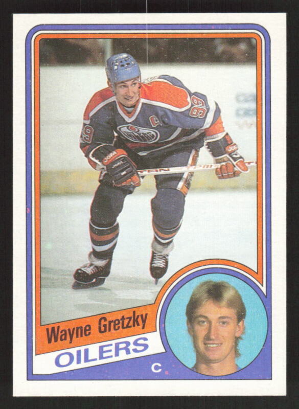 1984 TOPPS WAYNE GRETZKY 51 MINT HOCKEY EDMONTON OILERS