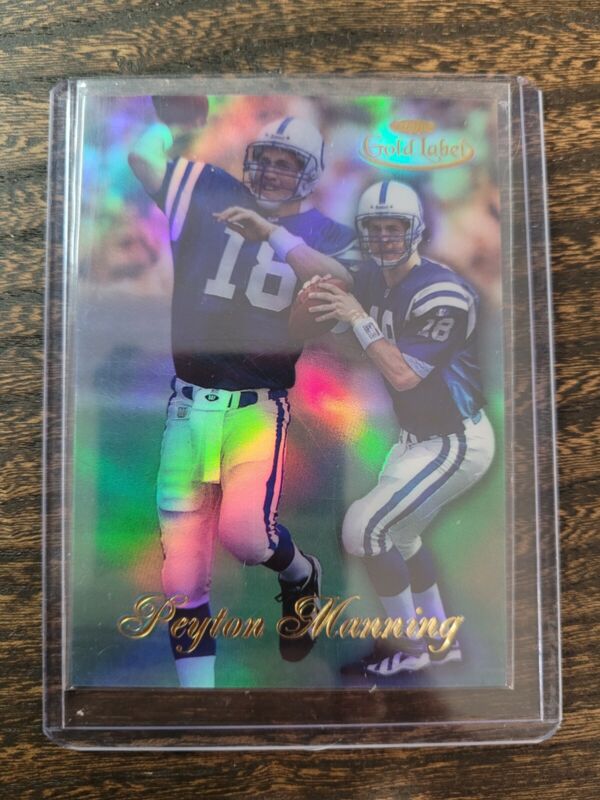 1998 TOPPS PEYTON MANNING GOLD LABEL RC ROOKIE COLTS BRONCOS