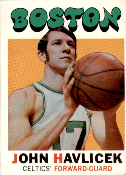1971 TOPPS JOHN HAVLICEK 35 VG BASKETBALL BOSTON CELTICS
