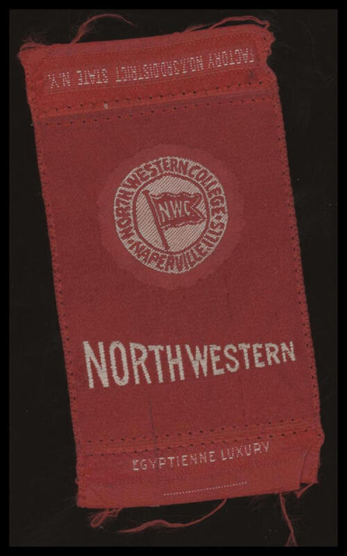 1910 S25 NORTHWESTERN NNO VG SILKS FOOTBALL