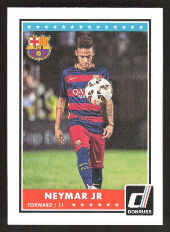 2015 DONRUSS NEYMAR JR 69 MINT SOCCER FC BARCELONA