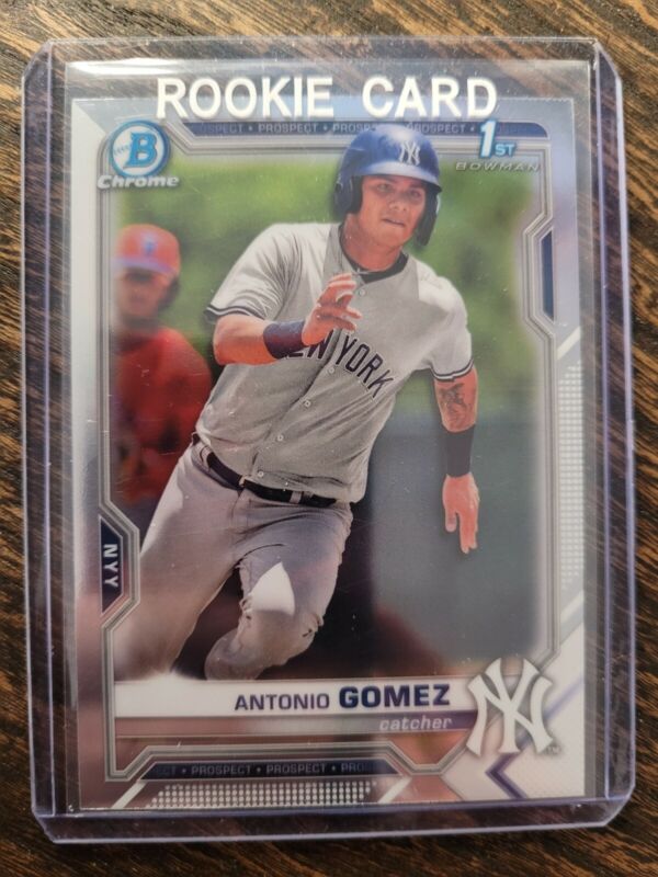 2020 BOWMAN CHROME ANTONIO GOMEZ BASEBALL CARD New York Yankees INVEST