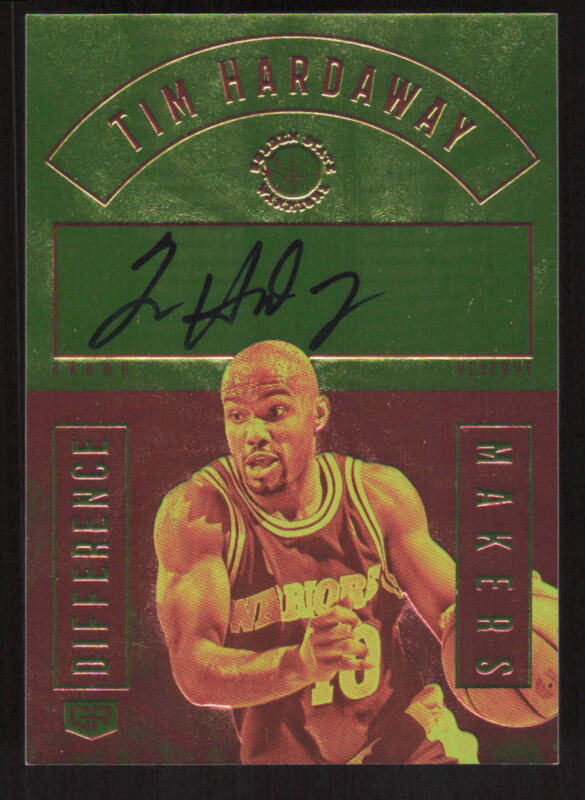 2016 GRAND RESERVE TIM HARDAWAY 26 DIFFERENCE MAKERS AUTOGRAPH 6/99 WARRIORS
