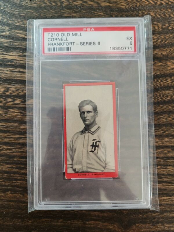 1910 T210 CORNELL OLD MILL FRANKFORT SERIES 6 PSA 5 FRANKFORT RARE INVEST