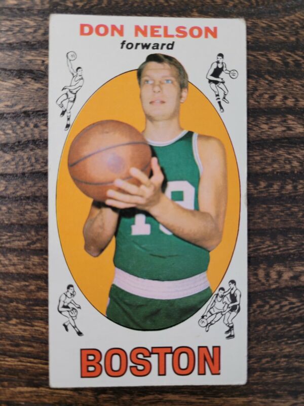1969 TOPPS DON NELSON 82 EX HOF BASKETBALL BOSTON CELTICS