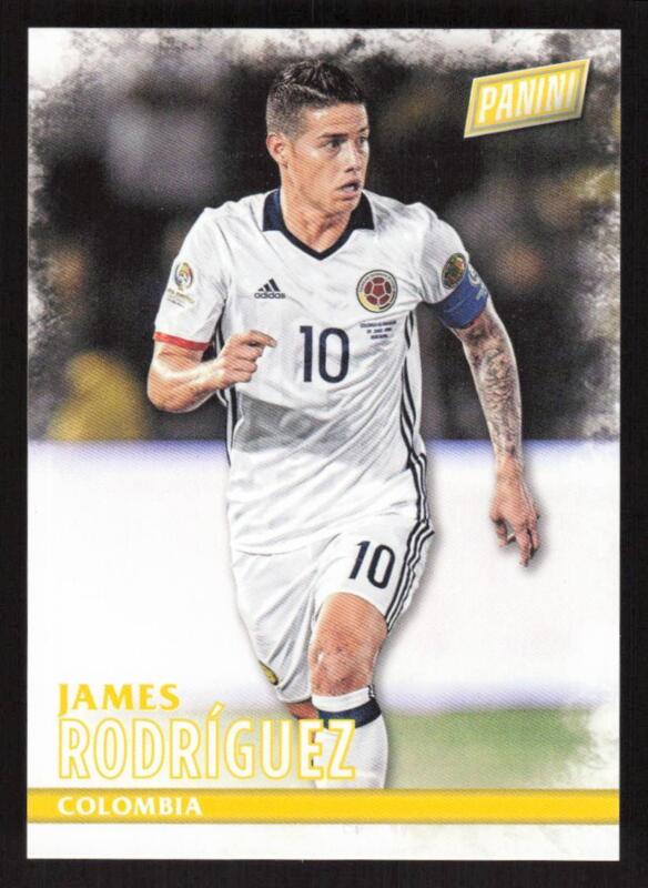 2016 PANINI BLACK FRIDAY JAMES RODRIGUEZ 40 MINT SOCCER REAL MADRID