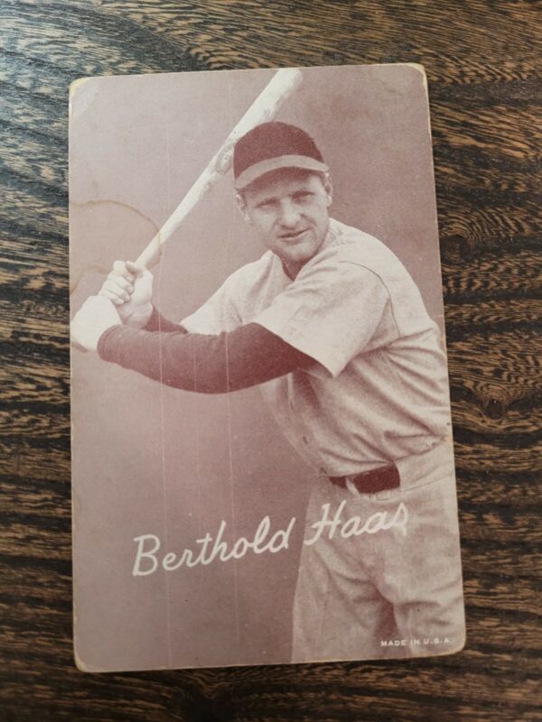 1947 EXHIBITS BERTHOLD HAAS CONDITION CINCINNATI REDS