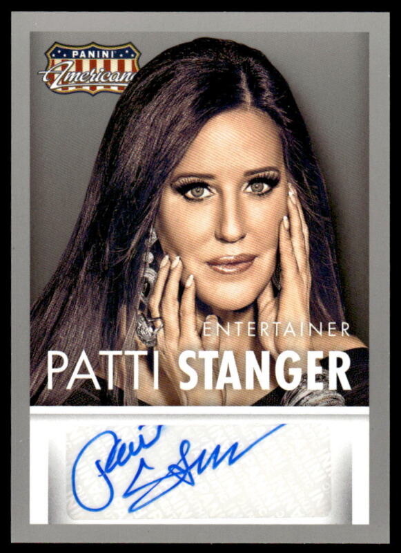2015 PANINI AMERICANA PATTI STANGER S-PS MINT AUTOGRAPH ENTERTAINER MATCHMAKER