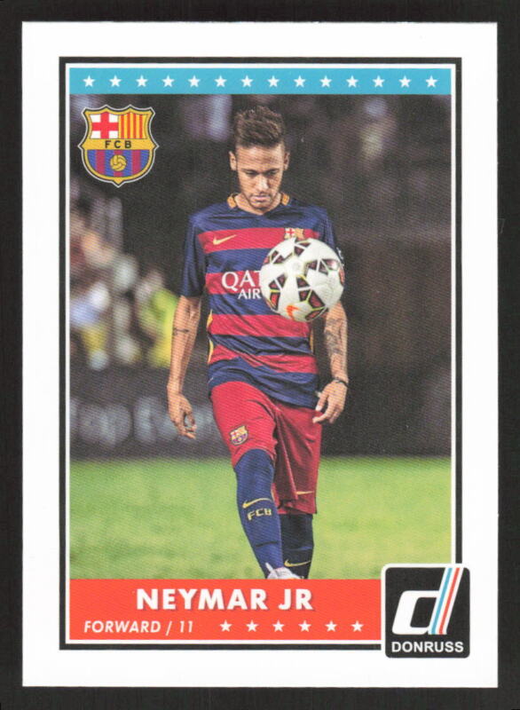 2015 DONRUSS NEYMAR JR 69 MINT SOCCER FC BARCELONA