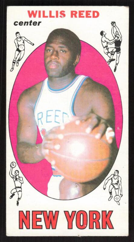 1969 TOPPS WILLIS REED 60 FAIR RC BASKETBALL NEW YORK KNICKS