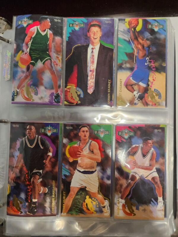 1993 NBA JAM SESSION COMPLETE SET GAMEBREAKERS RC STANDOUTS 2ND YR STARS SLAM