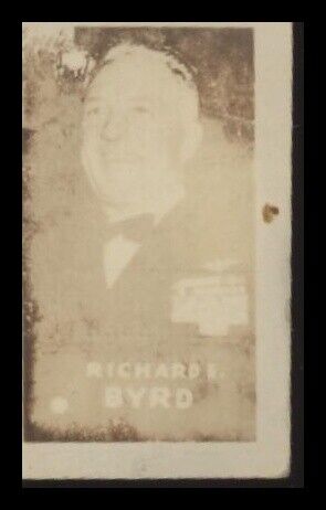 1948 TOPPS MAGIC PHOTOS RICHARD E. BYRD 2P VG R714-27 AMERICAN EXPLORERS