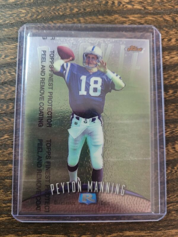 1998 FINEST PEYTON MANNING RC ROOKIE COLTS BRONCOS